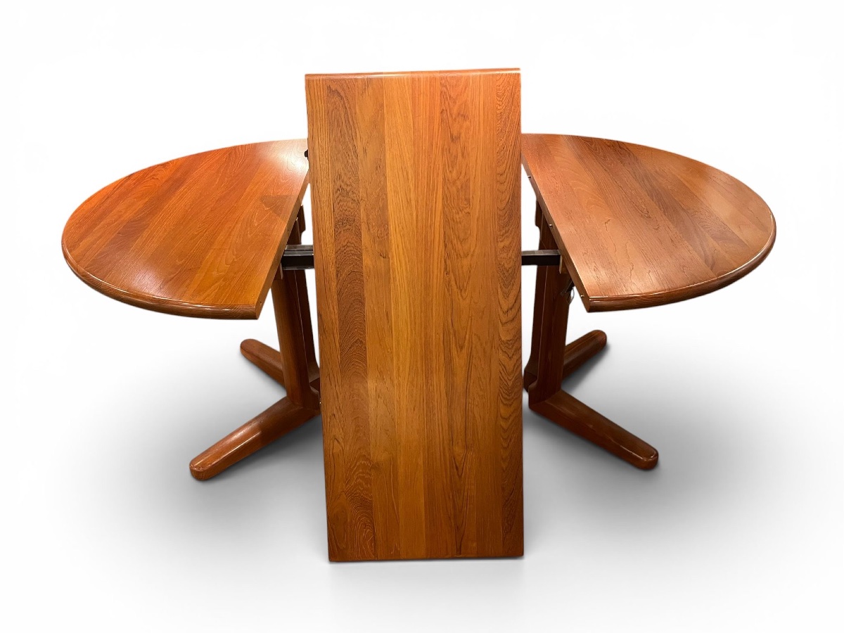 Scandinavian Dining Table, Ca. 1960–70, Denmark -photo-2